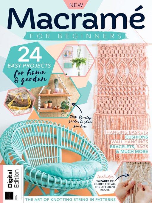 Cover image for Macramé for Beginners (5th Ed)
